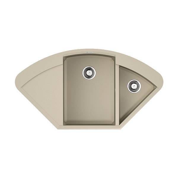 Кухонная мойка Omoikiri Sakaime 105C-SA Tetogranit 105,7x57,5 см бежевый 4993125