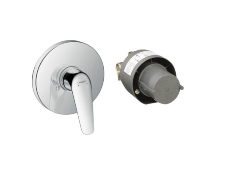Смеситель для душа Hansgrohe Novus встраиваемый хром 71068000