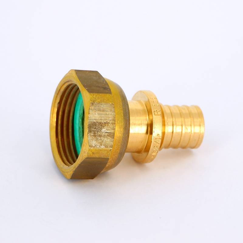 Муфта с накидной гайкой Rehau RAUTITAN RX 16-G 1/2 бронза 13660751001