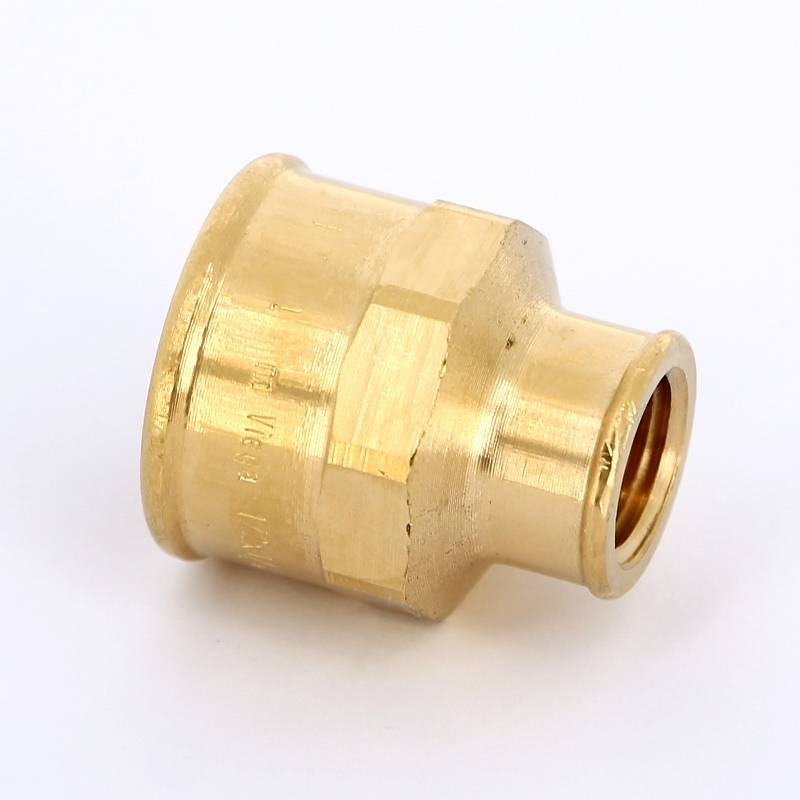 Муфта ВВ переходная Viega 3240 1/2x1/4 бронза 318031