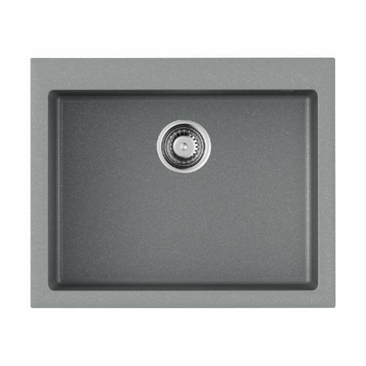 Кухонная мойка OMOIKIRI Bosen 61 610x500 мм Leningrad grey 4993557
