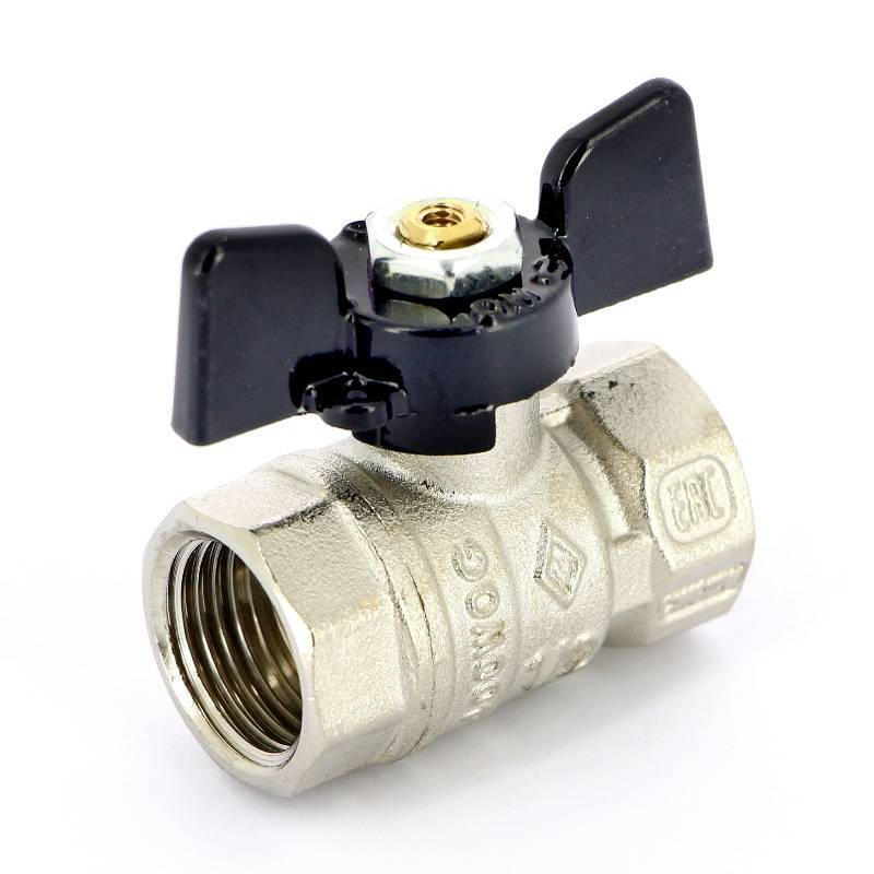 Кран шаровой Bugatti Arizona 602 ВВ 1/2 бабочка 06020007