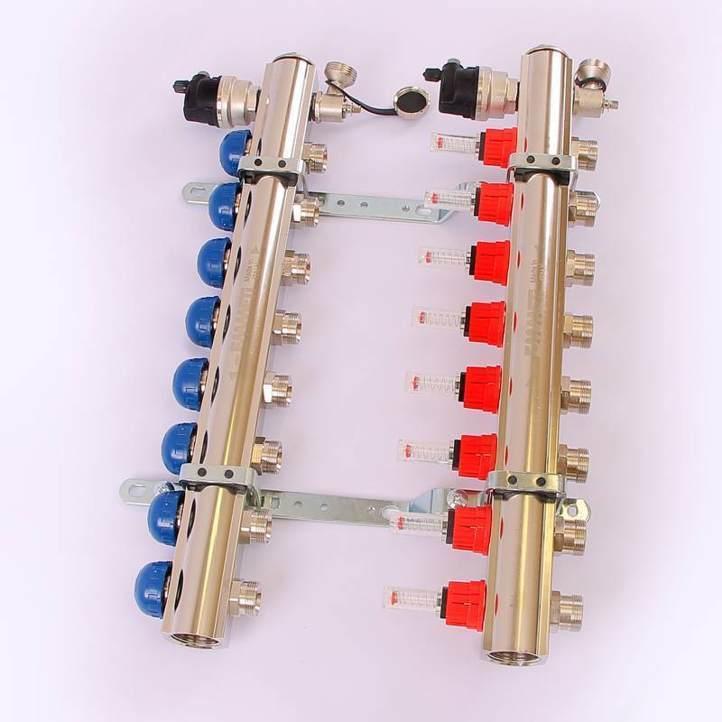 Коллекторная группа Emmeti TOPWAY с расходомерами 1 x M24x19 8 выходов 01298192