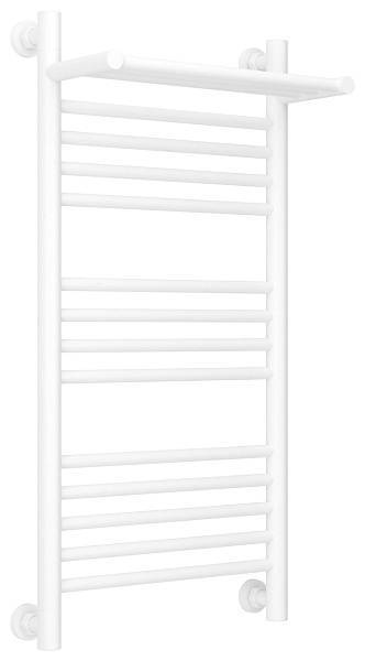 Полотенцесушитель водяной Сунержа Богема+ с 1 полкой 400x800 мм матовый белый 30-0223-8040