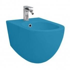 Биде подвесное Artceram File 2.0 360x520 мм синий авиа FLB0013800