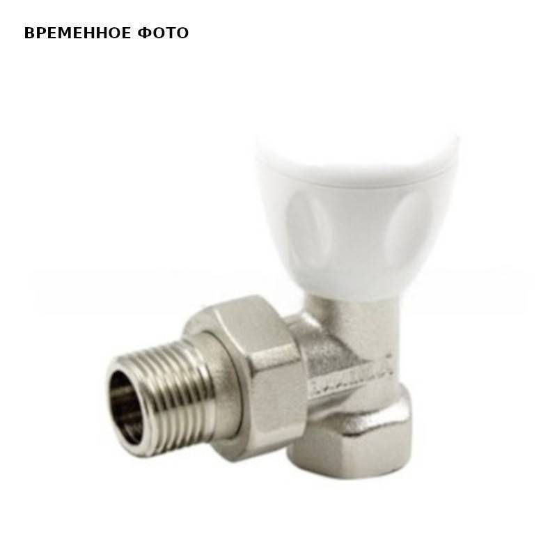Вентиль радиаторный ручной угловой Tiemme EXPORT 1/2 НВ 3240022