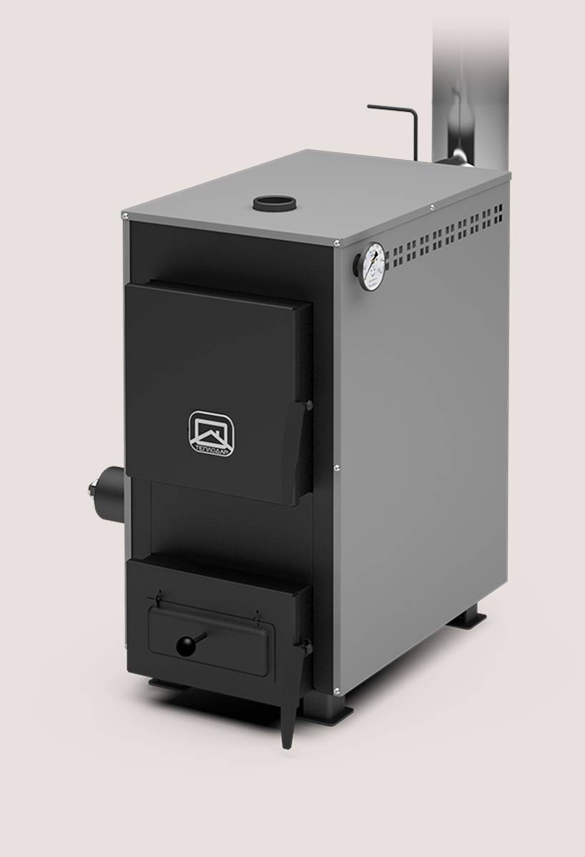 Котел твердотопливный Теплодар Куппер ПРАКТИК-14 (2018) АОК.51.000.00