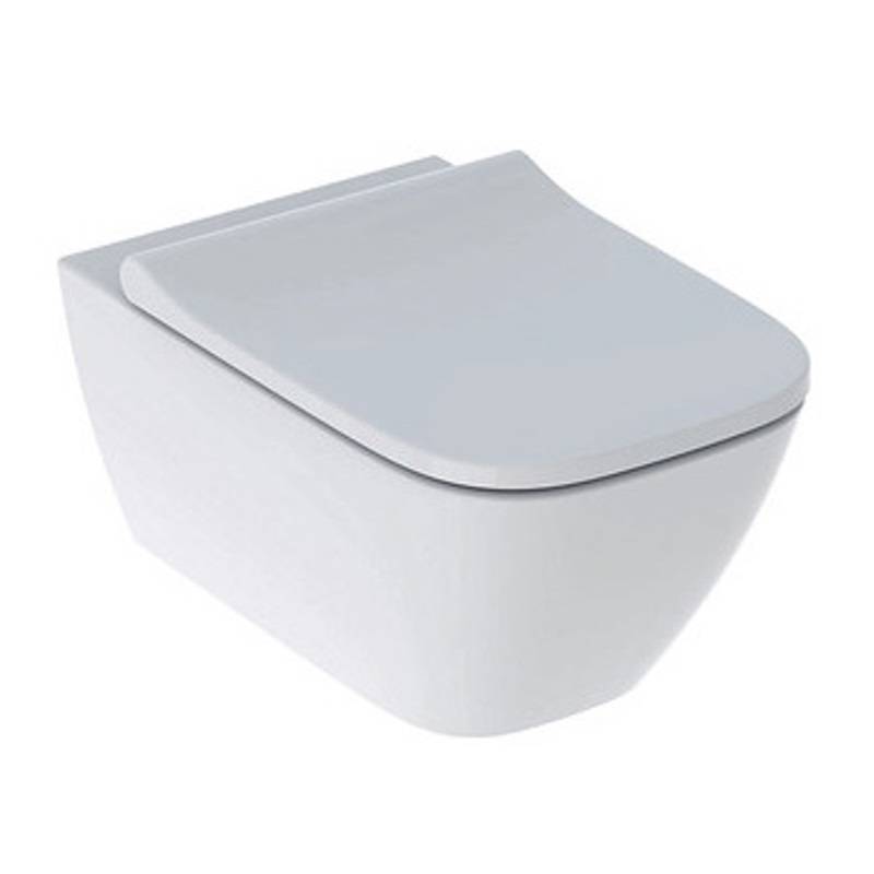 Унитаз подвесной Geberit Smyle Rimfree безободковый 54х35 см 500.210.01.1