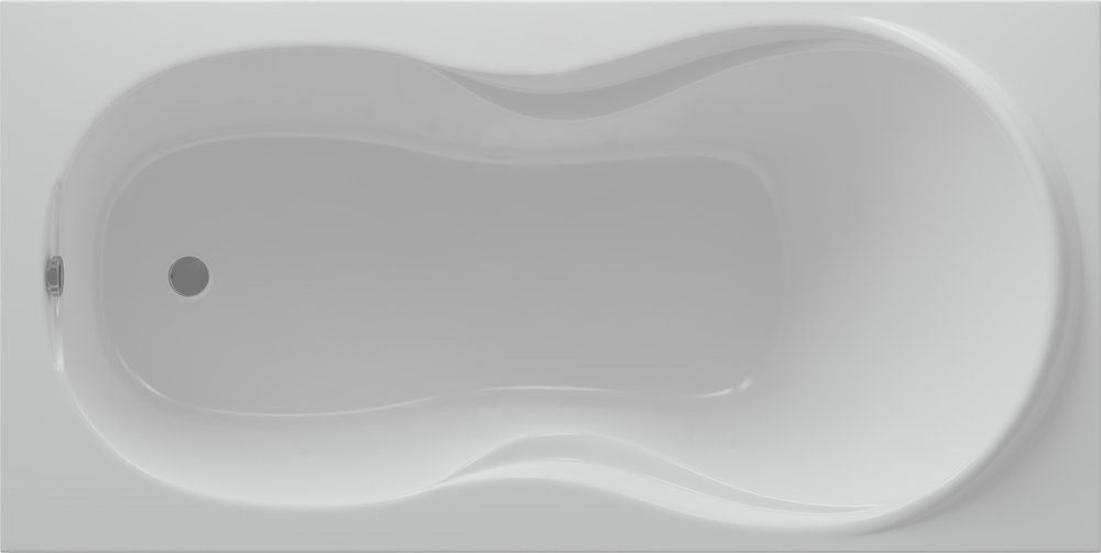 Ванна акриловая 1Marka Мартиника 180x80 см с экраном слив слева MAR180-0000068