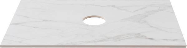 Столешница Allen Brau Reality 71x46,1x1 см белая 1.32022.M