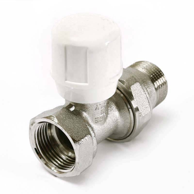 Вентиль ручной Uni-Fitt прямой 3/4 никелированный 150N3000