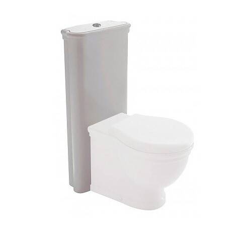 Сливной бачок Globo Paestum 460х160х930 мм Ceraslide Bataform белый PA137.BI