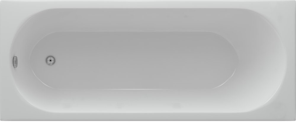 Ванна акриловая Aquatek Оберон 170 с экраном слив слева OBR170-0000026
