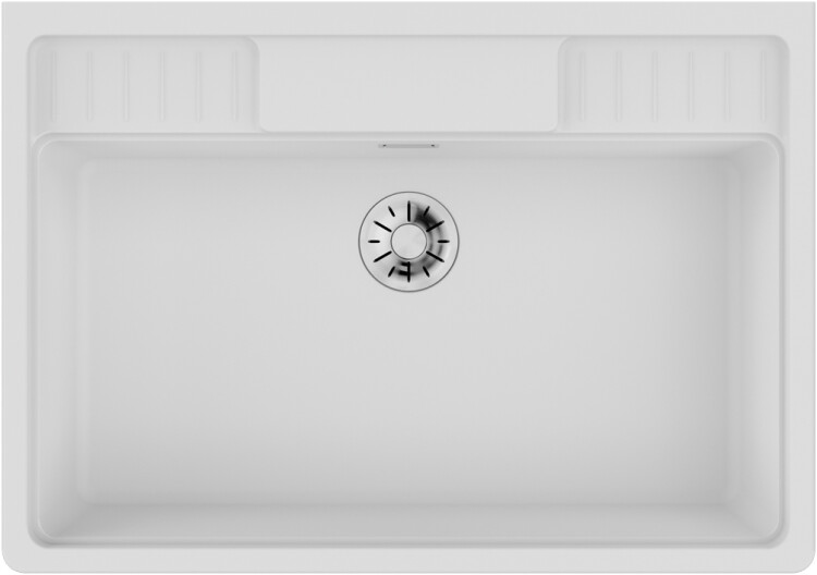 Кухонная мойка OMOIKIRI Kinokawa 90-U 900x635 мм Белый 4993853