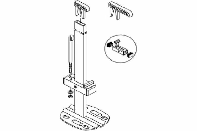 Консоль внутренняя вертикальная для Reflex BH 300/400/500 10332