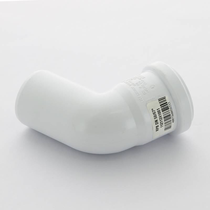 Отвод канализационный REHAU RAUPIANO PLUS 50x67° 11211241001