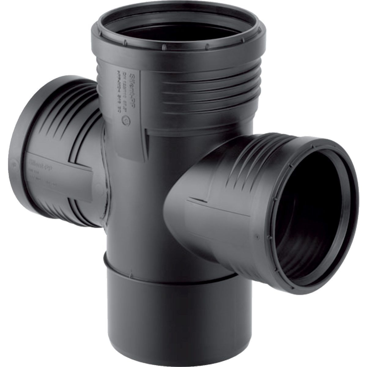 Крестовина Geberit Silent-PP 87.5° 125/110 мм 390.665.14.1