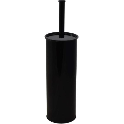 Ёршик для унитаза Nofer Classic настенный 100x100x377 мм черный 09059.N