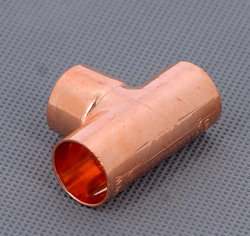 Тройник медный под пайку Viega 18 мм 100612