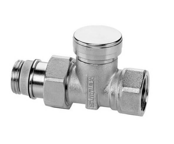 Вентиль радиаторный прямой Simplex Basic line IG/N 1/2 x 1/2 дюйма 1230011
