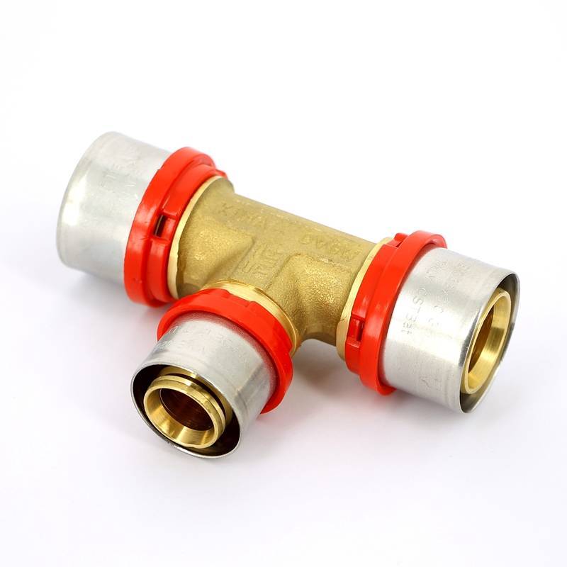 Тройник пресс Tiemme 32х26х32 мм 1650064