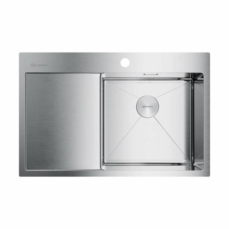 Мойка кухонная OMOIKIRI Akisame 78-R-IN 780x510 мм чаша справа нержавеющая сталь 4973061
