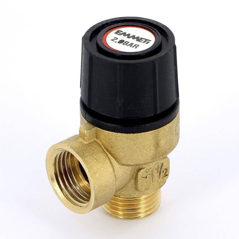 Клапан предохранительный Emmeti Sicura 1/2 ВВ 2 бар 00205020