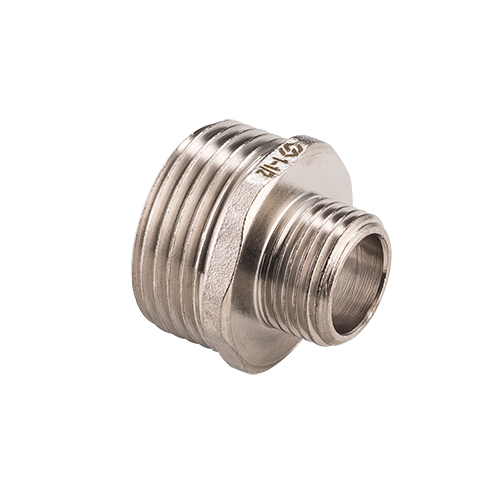Ниппель переходной MVI 1 1/4 x 1 нр-нр латунь ABF.542.0706