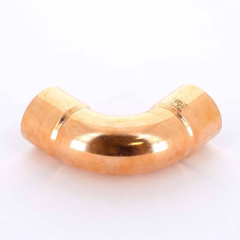 Отвод двухраструбный Viega 95002A под пайку 42 мм 90° 102777