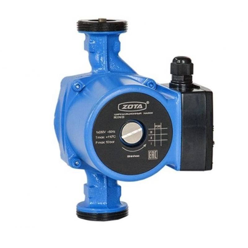 Насос циркуляционный ZOTA RING 25/60 S 180 с гайками ZR3630062302