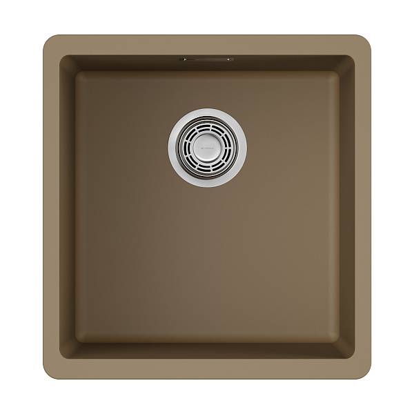 Кухонная мойка Omoikiri Kata 40-U-CA Artgranit 40x42 см карамель 4993392