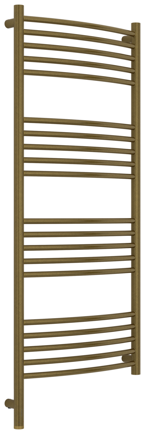 Полотенцесушитель электрический Сунержа Богема 3.1 выгнутая 500х1200 мм левый состаренная бронза браш 05-6002-1250