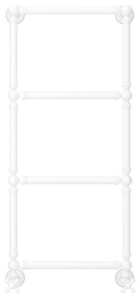 Полотенцесушитель водяной Сунержа Ренессанс 400x960 мм матовый белый 30-0280-9640