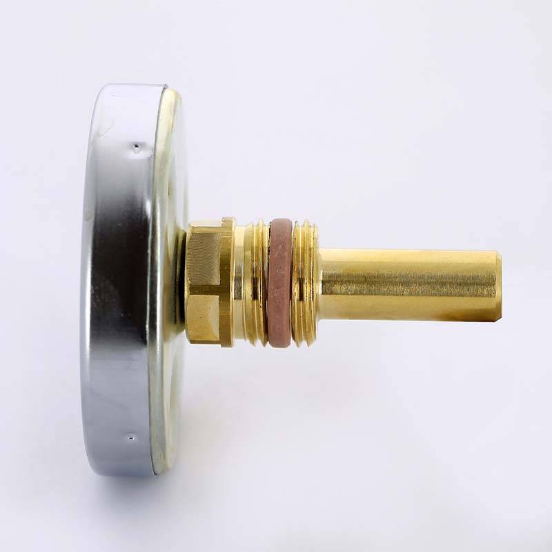 Термометр биметаллический Watts F+R801 63 мм 0-120 °C погружной гильза 50 мм самоуплотняющийся 10005802