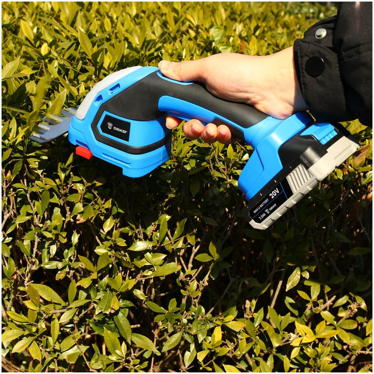 Ножницы садовые аккумуляторные DEKO DKGS20 1x2.0 Ач 063-4305