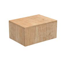 Ящик для консоли Scarabeo Solid 590x300 мм Ardesia matt 291649