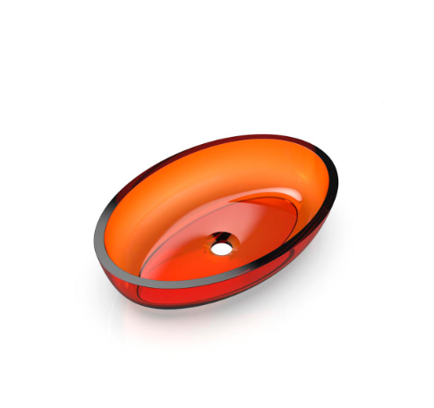 Раковина накладная KNIEF Oval Shape 550x370 мм Jaspis 70201070