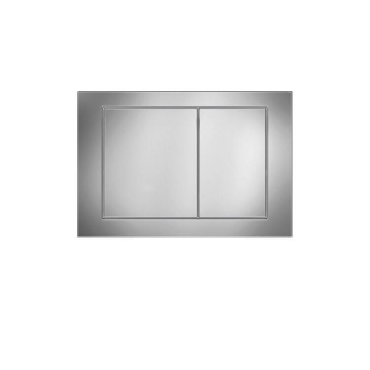 Клавиша смыва Elsen E05 220х150 мм хром E05chrome