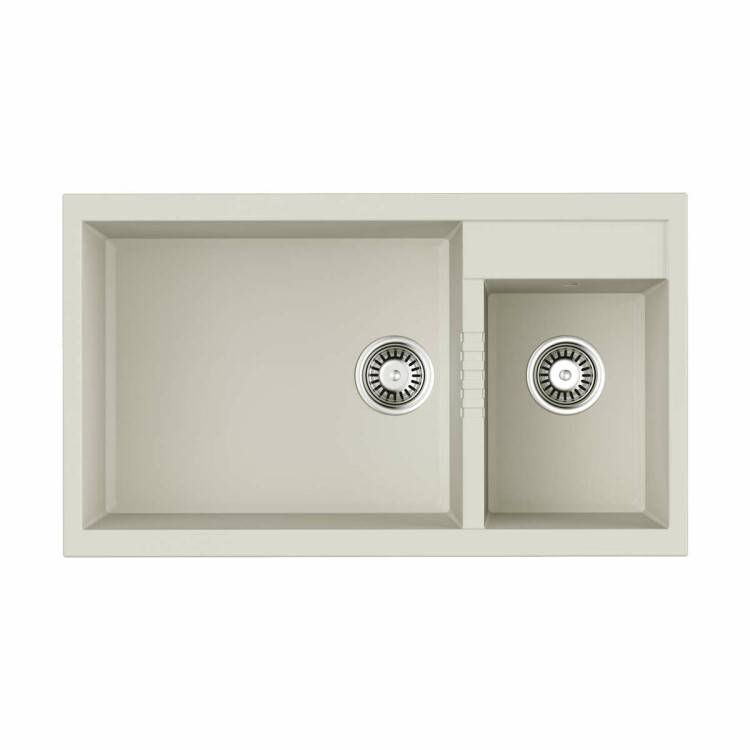 Мойка кухонная OMOIKIRI Tedori 86 860x500 мм Artgranit белый 4993935