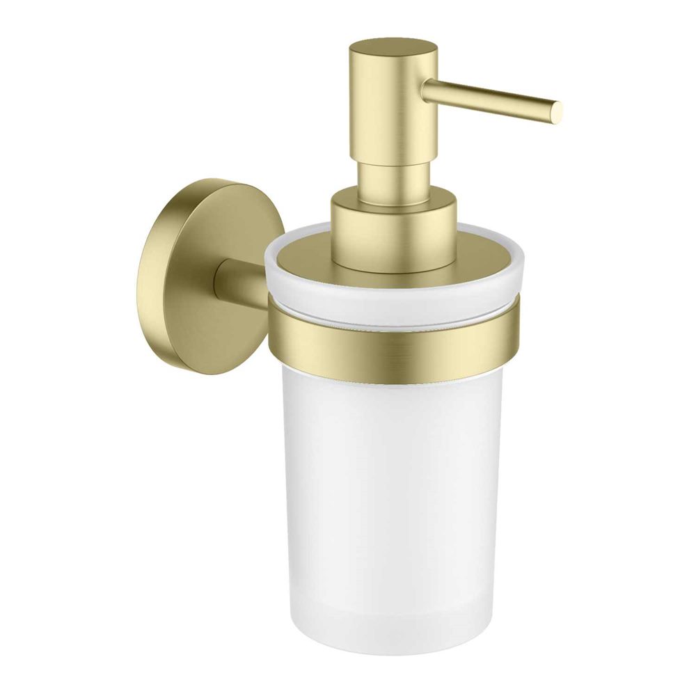 Дозатор для жидкого мыла Aquanet Европа шлифованное золото AQ4105BG