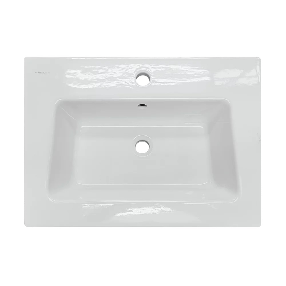 Умывальник мебельный Sanita Luxe Family 60 белый WB.FN/Family/60-C/WHT.G/S1