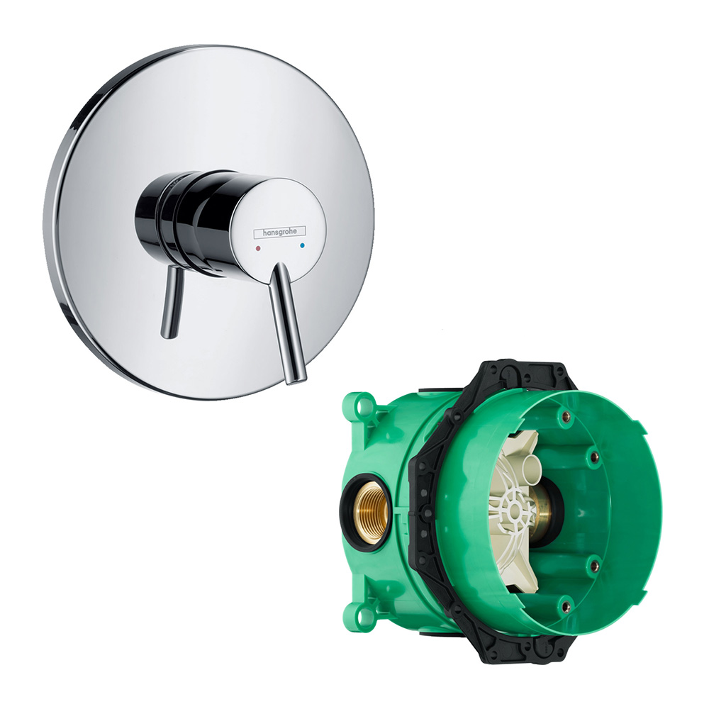 Комплект смеситель для душа Hansgrohe Talis S 32675000 / 01800180