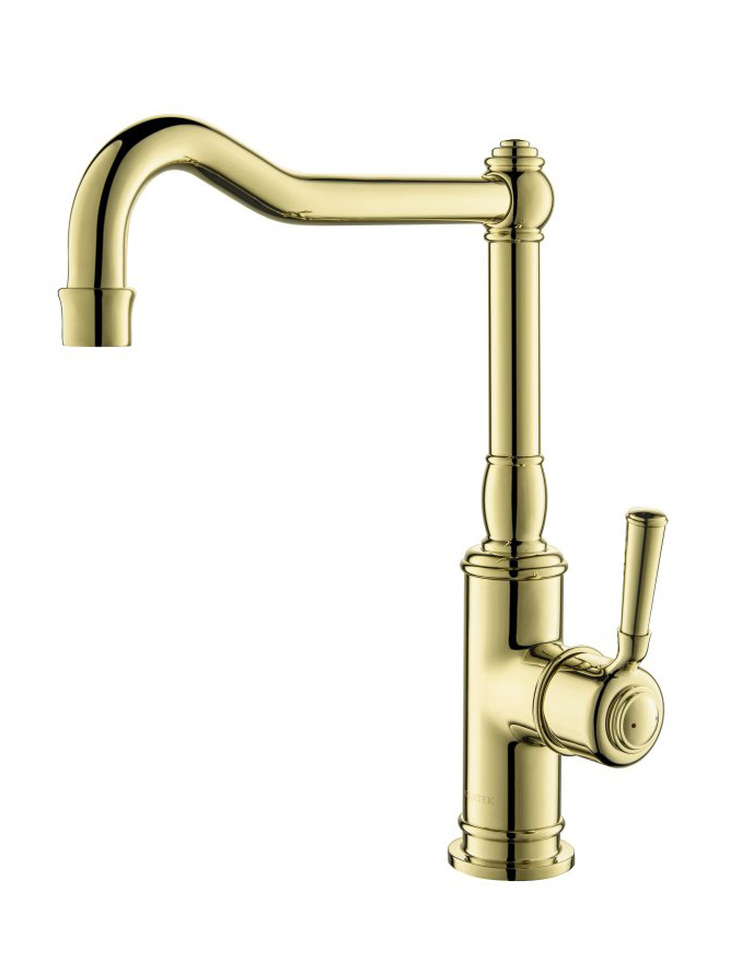 Смеситель для кухни Aquanet Классик полированное золото AQ1580PG