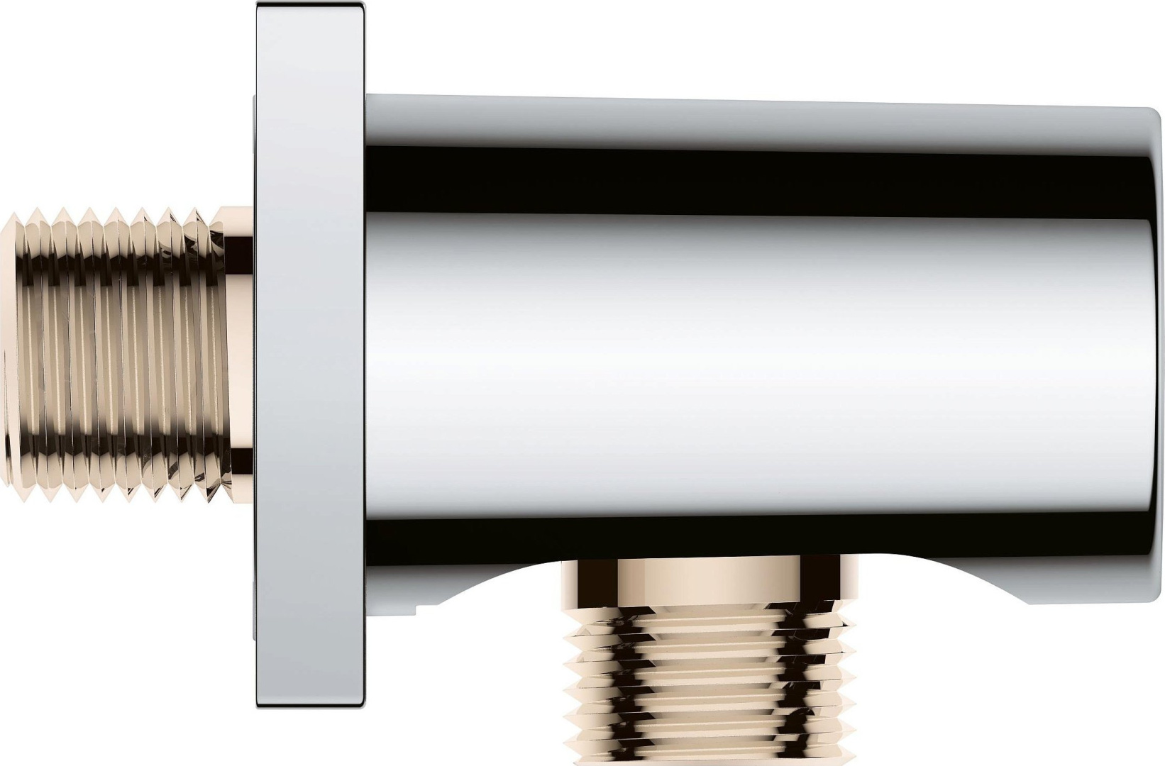 Шланговое подсоединение Grohe Rainshower с квадратной розеткой хром 27076000