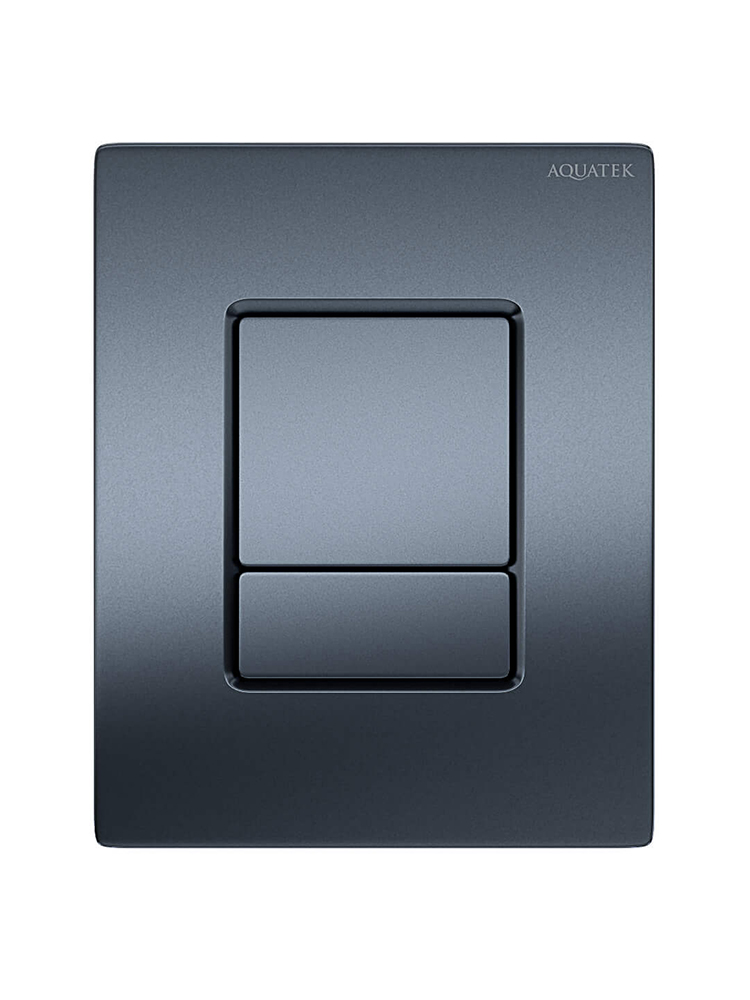 Панель смыва Berges Pneumo N оружейная сталь PNN-0000004