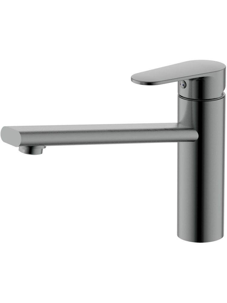 Смеситель для кухни Aquanet Ника оружейная сталь AQ1880BGM