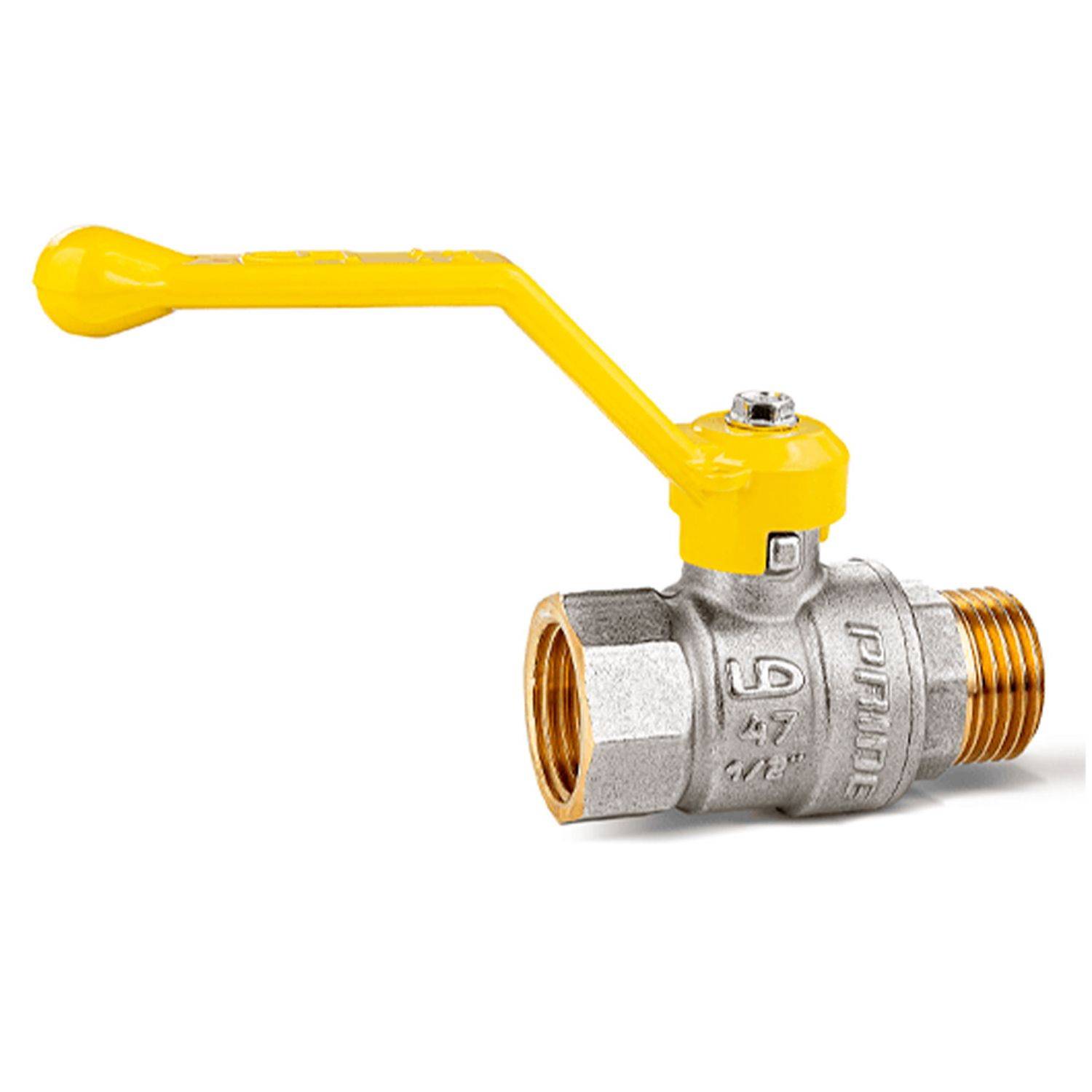 Кран шаровой для газа LD Pride 47.32.В-Н.Р.GAS Ду 32 Ру 25 вн-нр рычаг 47.32.В-Н.Р.GAS