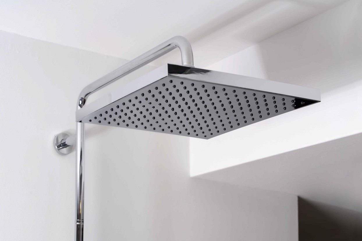 Душевая колонна термостатическая Jacob Delafon Atom со смесителем для ванны E26238-CP