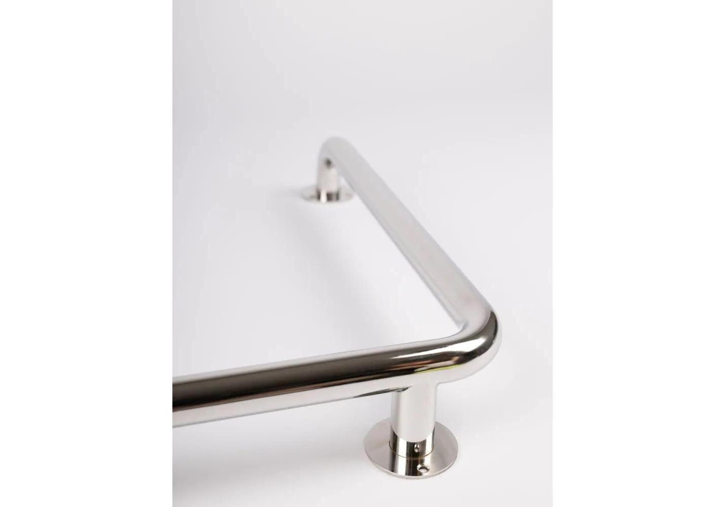 Поручень настенный Г-образный Титан 600х600 мм левый POR-0000008