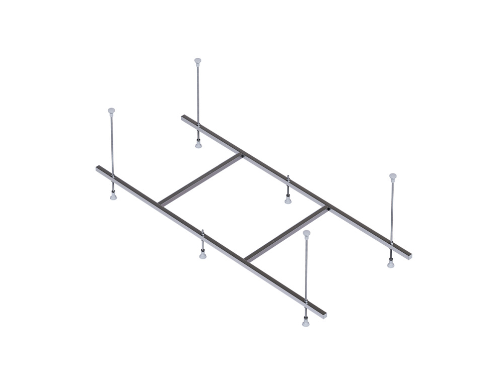Каркас для ванны 1Marka Мия / Калибри 180x80 см сборный на шпильках KAR-0000055